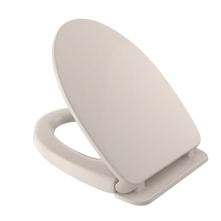 Procomfort SS124No.12 SoftClose Non Slamming, Slow Close Elongated Toilet Seat & Lid, Sedona Beige PR2586631
